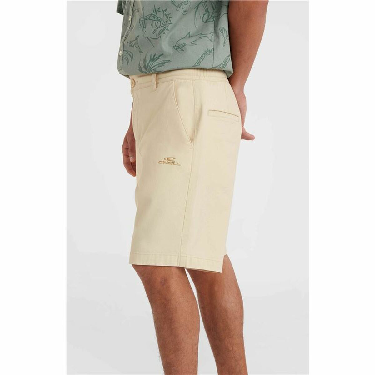 Calções de Desporto O'Neill Essentials Branco Natural